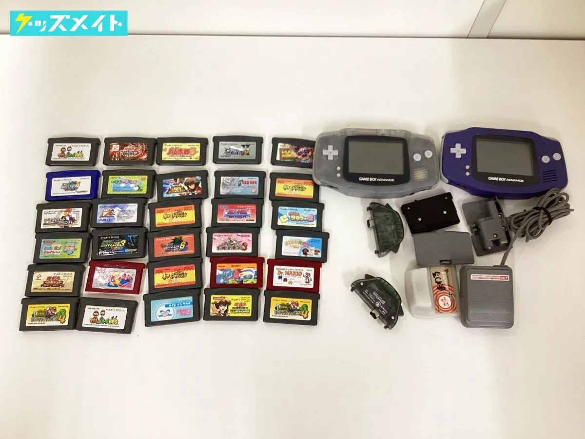 ゲームボーイアドバンス 本体 ソフト ロックマン6、スーパーマリオアドバンス4 等