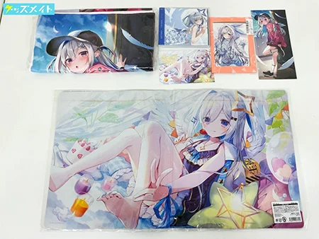 ホロライブ 天音かなた グッズ フェイスタオル ラバーマット 2周年記念CD 天使のagape