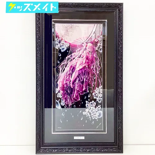 アールビバン 版画 てぃんくる ME版 雪月華舞-催花雨- 買取実績価格