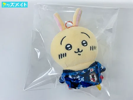 ちいかわ グッズ うさぎ ぷちミニマスコット サッカー日本代表ver.