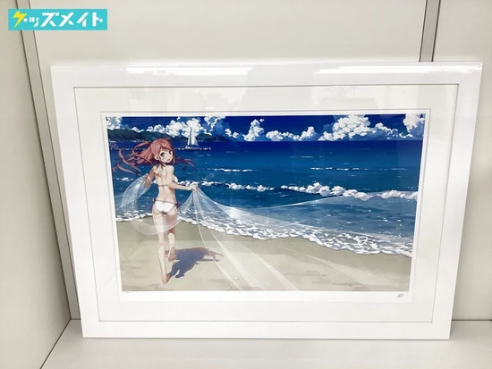 アールビバン 版画 カントク INNOCENT BLUE (保証書なし) 買取実績価格