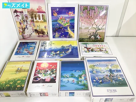 【未開封】藤田三歩 パズルまとめ売り クリスマスプレゼント 星空 ウェディングベル 小さな花売り 他