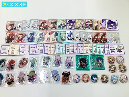 原神×SWEETS PARADISE グッズ 缶バッジ アクリルキーホルダー コースター 他