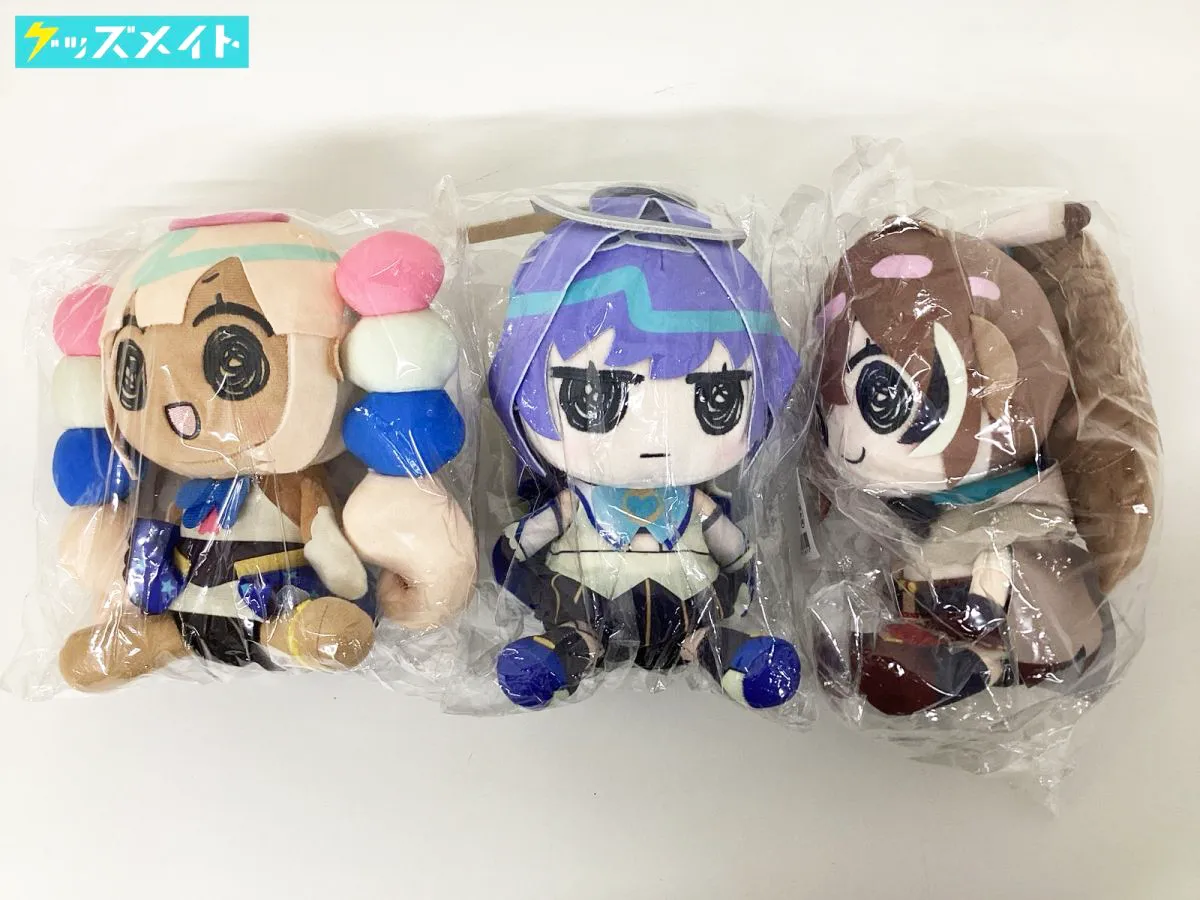 ホロライブ BEEGsmol ぬいぐるみ オーロ・クロニー 七詩ムメイ 九十九佐命