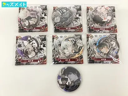 東京喰種トーキョーグール:re コレクション缶バッジ HEROES 金木研, 佐々木琲世 各種
