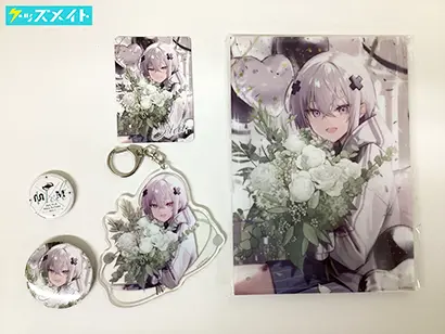 歌い手 めておら メルト・ダ・テンシ 誕生日グッズ2024 まとめ売り 缶バッジ アクリルパネル 他