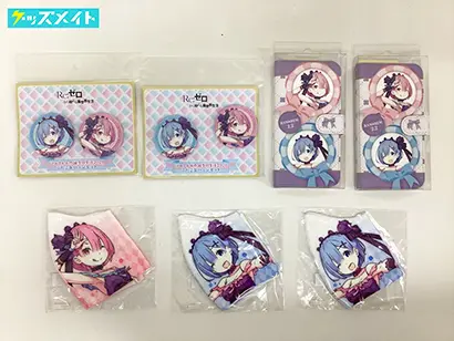 Re:ゼロから始める異世界生活 リゼロ ラムとレムの誕生日生活 2021ver. / 缶バッジ スマホケース マスク