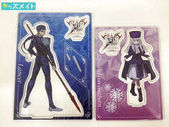 アクリルスタンドフィギュア ランサー イリヤ コミックス Fate/stay night Unlimited Blade Works メロンブックス限定 特典 買取実績価格