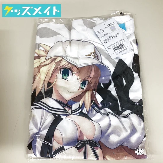 コスパ  バーサーカー/アルトリア・キャスター フルグラフィックTシャツ Lサイズ 買取実績価格