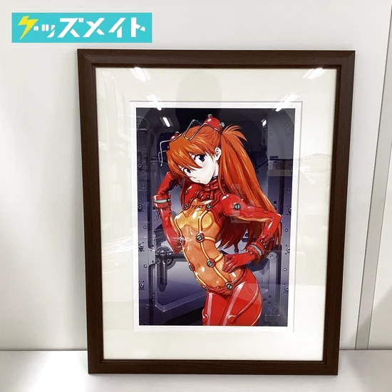 ムービック EVA STORE オリジナル 貞本義行複製原画(テストプラグスーツのアスカ) 買取実績価格