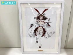 閃乱カグラ 描き下ろしA3複製原画 和風バニーver. 鴇 買取実績価格