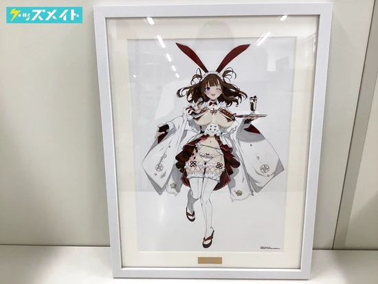 閃乱カグラ 描き下ろしA3複製原画 和風バニーver. 鴇 買取実績価格