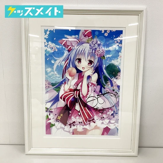 メロンブックス うりぼうざっかバーチャルギャラリー白もち桜展 A3複製原画 白もち桜 買取実績価格