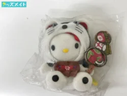 サンリオ ご当地キティ ぬいぐるみマスコット キーホルダー 東京限定 浅草 雷門 江戸犬張子 買取実績価格