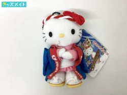 サンリオ ご当地キティ ぬいぐるみマスコット キーホルダー 北海道限定 大漁 ソーラン 2002 買取実績価格