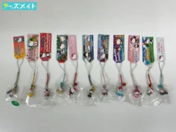 ご当地キティ 根付けストラップ 京都 横須賀・黒船 温泉 熊本 鎌倉 明石 他 計11点 買取実績価格