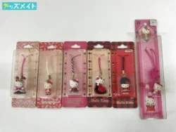 世界のハローキティコレクション 根付けストラップ イタリア 韓国 スペイン 他 買取実績価格