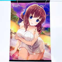 C91 サイバーエージェント オルタナティブガールズ 有村詩音(温泉) B2タペストリー 買取実績価格