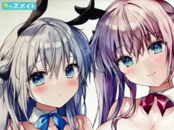 きのこのみ オリジナル 野々花ちゃん＆葉月ちゃん B0Wスエードタペストリー 全裸版 A / kino＆konomi 買取実績価格