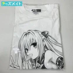 To LOVEる とらぶる 15周年記念原画展 ヤミ 金色ノ闇 原画展告知ver. ビッグTシャツ ホワイト XLサイズ 買取実績価格