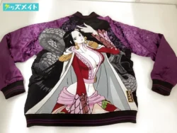 絡繰魂×ONEPIECE ボア・ハンコック 刺繍リバーシブルスカジャン Mサイズ / ワンピース 買取実績価格