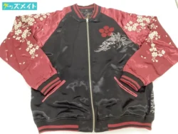 花の慶次×絡繰魂 天下無双 刺繍リバーシブルスカジャン A色 XXLサイズ 買取実績価格