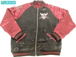 絡繰魂×ONEPIECE 赤髪のシャンクス 刺繍リバーシブルスカジャン ブラック XXLサイズ 買取実績価格