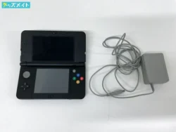 Nintendo NEW 3DS ブラック 本体 ケーブル