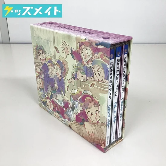 忍たま乱太郎 ドラマCD い組の段〜中巻〜&ろ組の段〜中巻〜&は組の段〜中巻〜 BOX付全3巻セット 買取実績価格