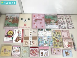 サンエックス リラックマ にゃんにゃんにゃんこ 当時物 文房具 メモ帳 シール えんぴつ 等 買取実績価格