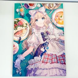 藤ちょこ 木製パネル特殊加工アート 直筆サイン入り A3サイズ 買取実績価格