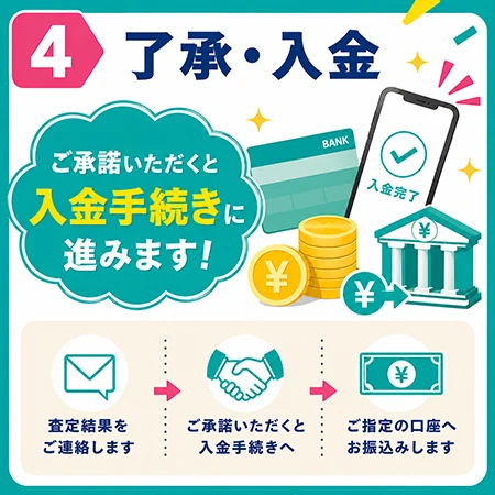 了承・入金
