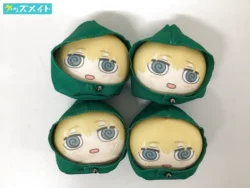 進撃の巨人 アルミン・アルレルト グッズ おまんじゅうにぎにぎマスコット+ プラス  買取実績価格