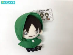 進撃の巨人 進撃の巨人展 FINAL 限定グッズ エレン マント にとたん ボールチェーン付ぬいぐるみ タグ有り 買取実績価格