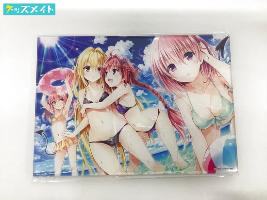 To LOVEる -とらぶる- 15周年記念原画展 ナナ&ヤミ&メア&モモ アートパネルG 買取実績価格