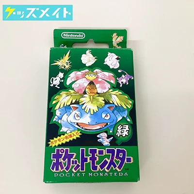 ポケットモンスター トランプ 緑 ポケモン名簿入り