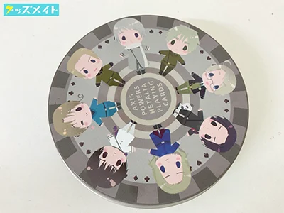 ヘタリア Axis Powers 缶入りミニキャラ大集合トランプ