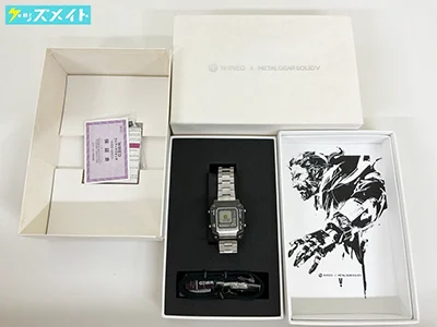 SEIKO WIRED デジボーグx METAL GEAR SOLID V コラボ腕時計 AGAM601 限定2500本