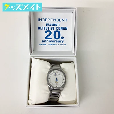 腕時計 怪盗キッドモデル 20周年記念オフィシャルコラボウォッチ(メタルバンド) INDEPENDENT×名探偵コナン