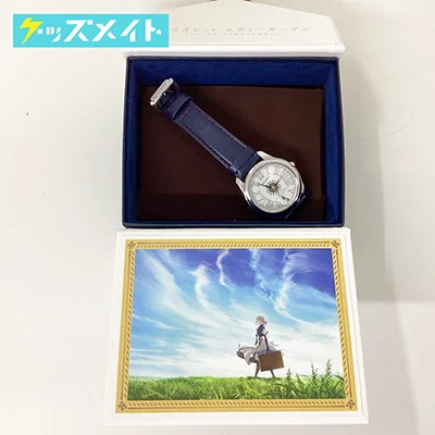 ヴァイオレット・エヴァー・ガーデン グッズ SEIKO メモリアルウォッチ レザーバンド