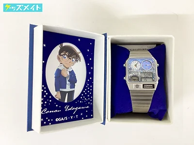 名探偵コナン グッズ CITIZEN コラボ ウォッチ キャラ分け 江戸川コナン