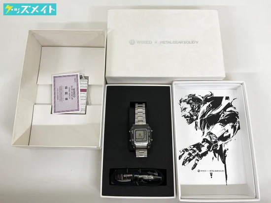 SEIKO WIRED デジボーグx METAL GEAR SOLID V コラボ腕時計 AGAM601 買取実績価格