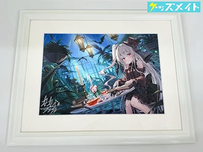 カカオ・ランタンイラスト 直筆サイン入り複製原画 SWEET NIGHT PARTY