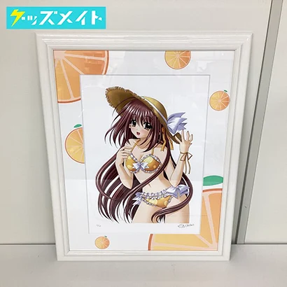 アールビバン 版画 西又葵 NAVEL-SUMMER GIRL’S-シア