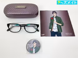 Zoff×新テニスの王子様 跡部景吾 コラボコレクション Private Line レンズ度無し メガネ 特典缶バッジ 買取実績価格