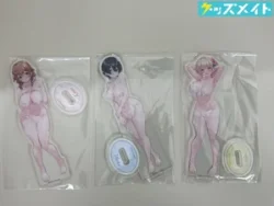 バニーガーデン くじコレ あわあわバスタイム アクリルスタンド 花奈 凜 美羽香 買取実績価格