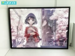冴えない彼女の育てかた 深崎暮人展 直筆サイン入りB1プリモアート 2期ティザービジュアル 抽選販売品 買取実績価格