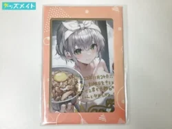 白銀ノエル 誕生日記念2022 直筆サイン＆箔押し複製メッセージ入りポストカード 買取実績価格