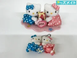 サンリオ ハローキティ＆ミミィ 28周年 バースデードール ぬいぐるみ , マスコット /sanrio 買取実績価格