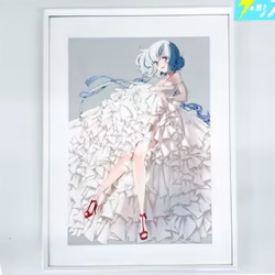 ゾンビランドサガ 深川可純描き下ろしスマートアートプリント 紺野純子 買取実績価格